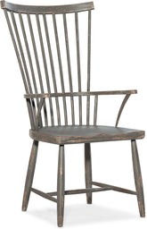 Hooker Furniture Casual Dining Alfresco Marzano Windsor Arm Chair - 2 per carton/price ea